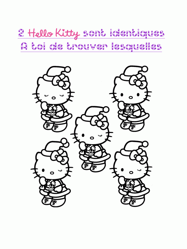 Hello Kitty kolorowanki